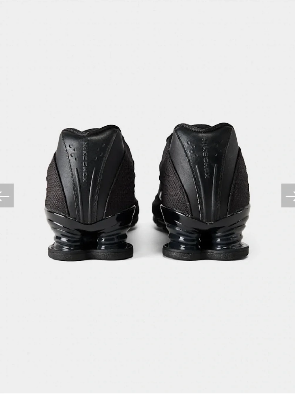 Nike Shox Z black sneakers 9